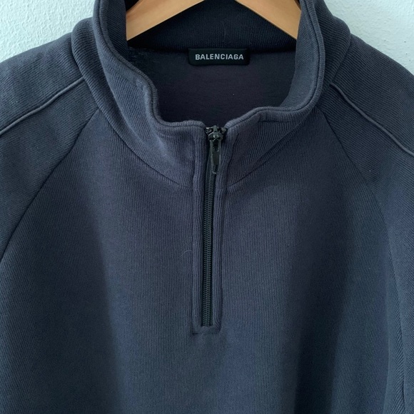 Balenciaga FW18 LGBTQ Flags Hybrid Sweat T-Shirt XS (Oversize Fit) - Picture 3 of 5